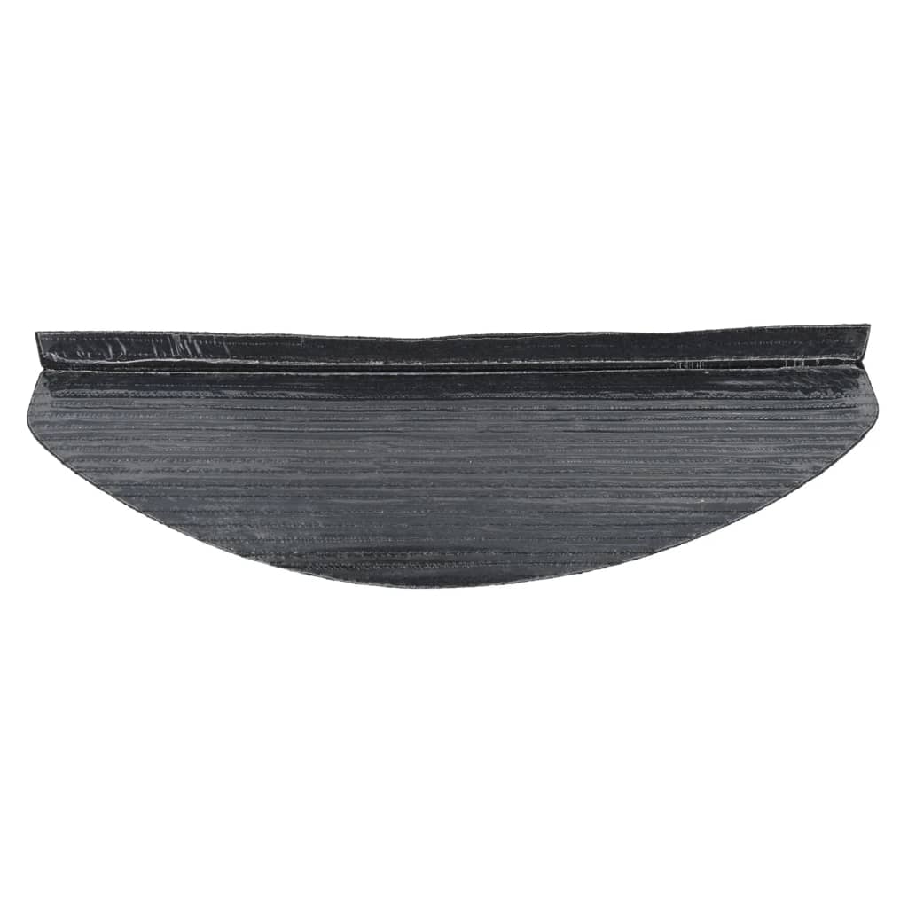 Selvklebende trappematter 15 stk 65x22,5x3,5 cm antrasitt
