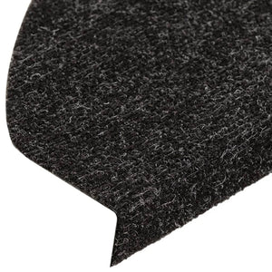 Selvklebende trappematter 15 stk 65x22,5x3,5 cm antrasitt
