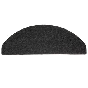 Selvklebende trappematter 15 stk 65x22,5x3,5 cm svart