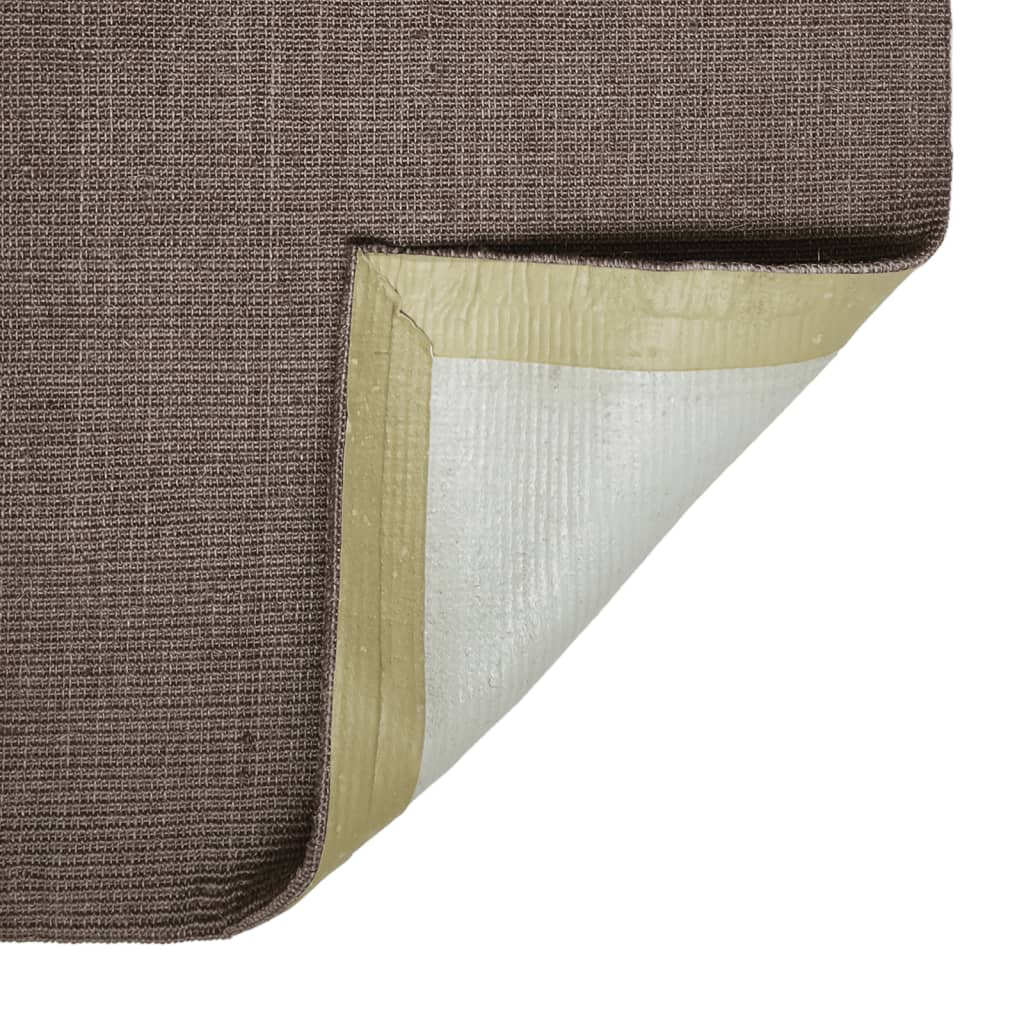 Teppe naturlig sisal 80x300 cm brun