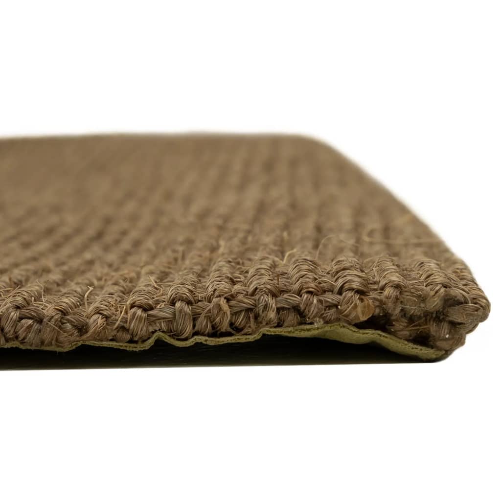 Teppe naturlig sisal 80x300 cm brun