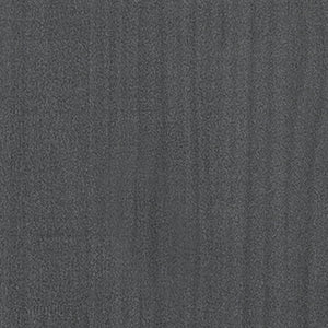 Salongbord 110x50x34 cm heltre furu grå