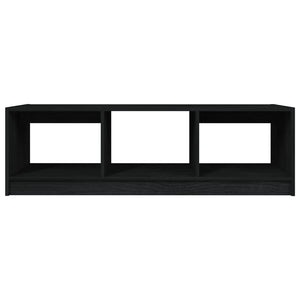 Salongbord 110x50x34 cm heltre furu svart