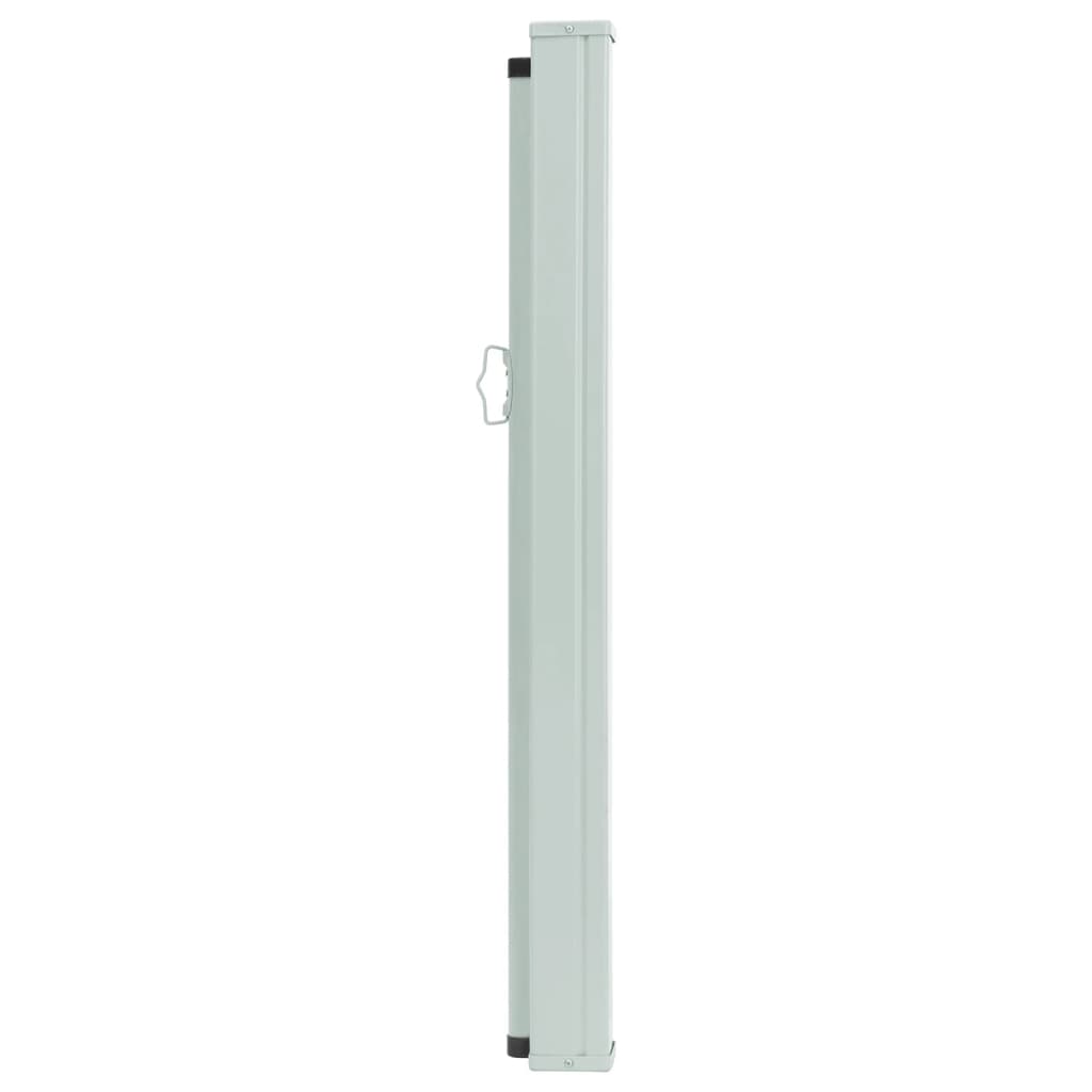 Uttrekkbar sidemarkise 140x500 cm rød