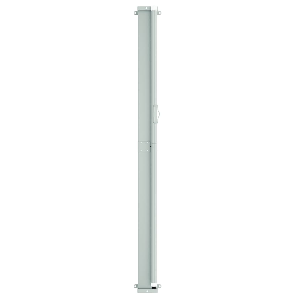 Uttrekkbar sidemarkise 220x600 cm rød
