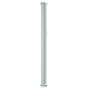 Uttrekkbar sidemarkise 220x600 cm rød