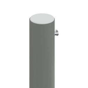 Uttrekkbar sidemarkise 220x1200 cm rød