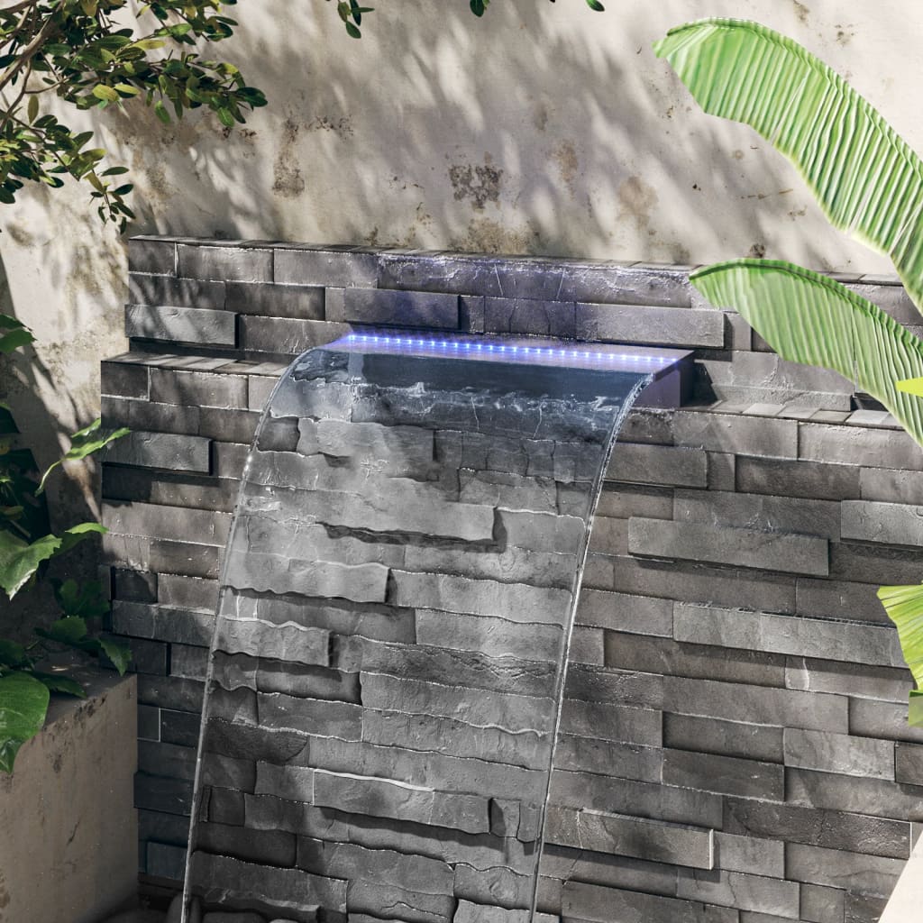 Waterfall with RGB LED acrylic 60 cm