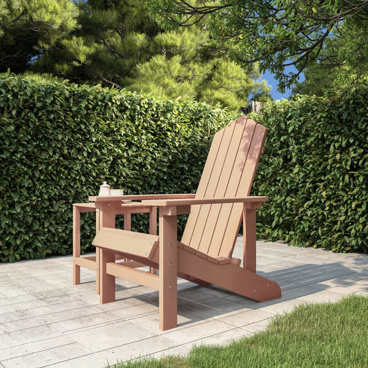 Adirondack garden chair HDPE brown