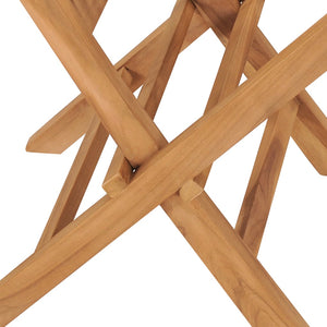 Sammenleggbare hagestoler 6 stk heltre teak