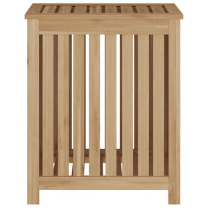 Skittentøyskurv 50x35x60 cm heltre teak