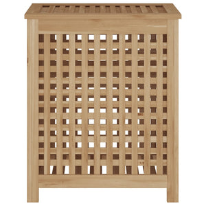 Skittentøyskurv 50x35x60 cm heltre teak