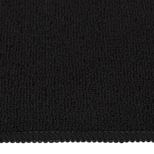 Sklisikre trappematter 15 stk 60x25 cm Svart rektangulær