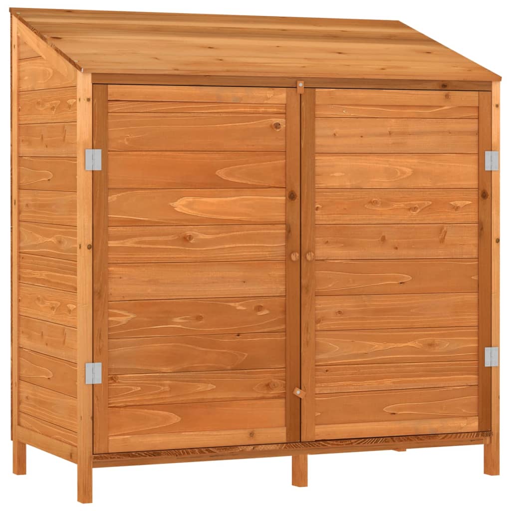 Garden shed brown 102x52x112 cm solid spruce wood