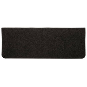 Selvklebende trappematter 15 stk 65x24,5x3,5 cm svart