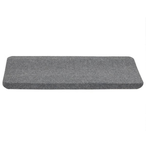 Selvklebende trappematter 15 stk 65x24,5x3,5 cm grå
