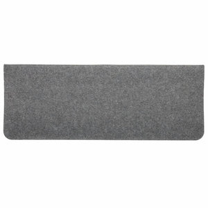 Selvklebende trappematter 15 stk 65x24,5x3,5 cm grå