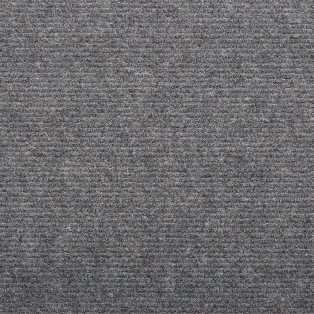 Selvklebende trappematter 15 stk 65x24,5x3,5 cm grå