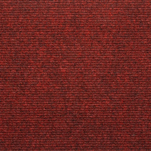 Selvklebende trappematter 15 stk 65x24,5x3,5 cm rød