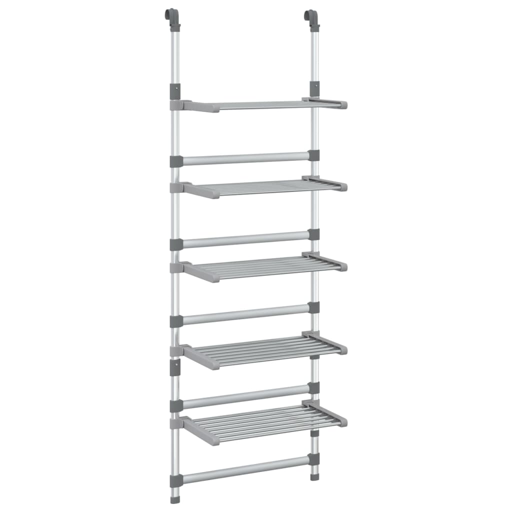 Hengende tørkestativ med 5 etasjer aluminium