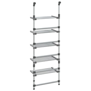 Hengende tørkestativ med 5 etasjer aluminium