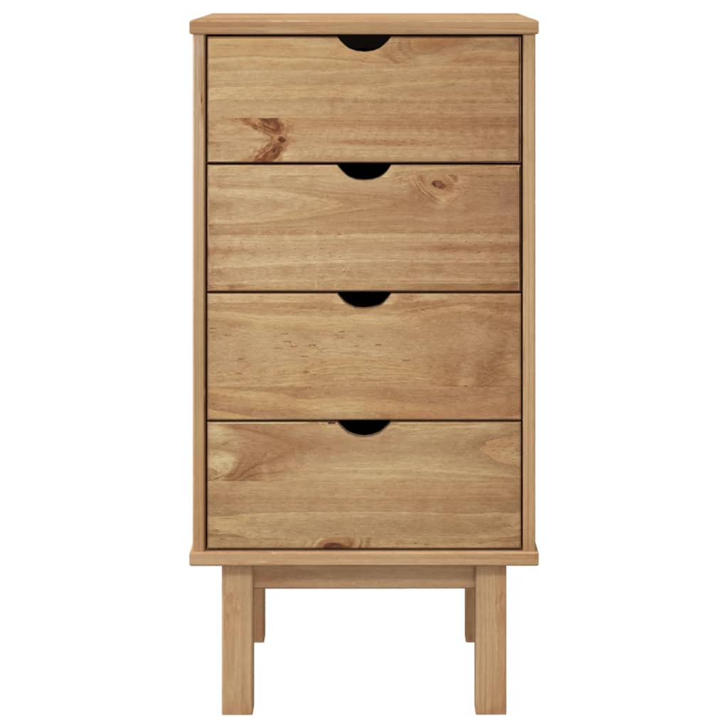 Kommode OTTA 45x39x90 cm heltre furu