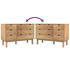 Kommode OTTA 111x43x73,5 cm heltre furu