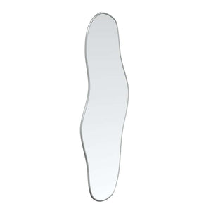 Wall mirror silver 90x40 cm