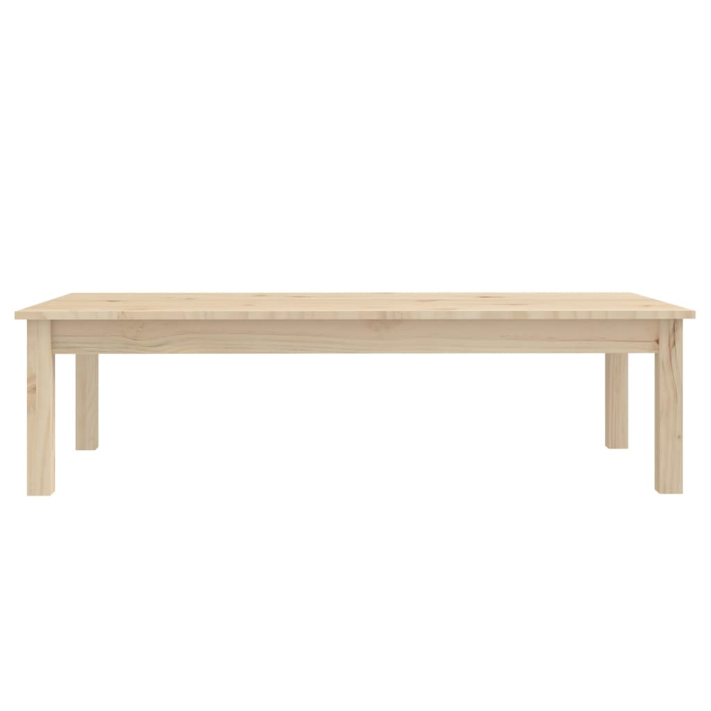 Salongbord 110x50x30 cm heltre furu