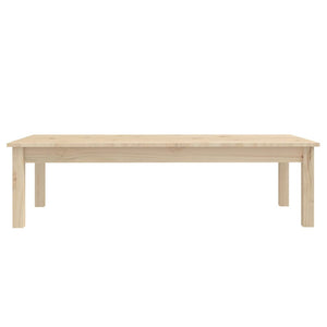 Salongbord 110x50x30 cm heltre furu