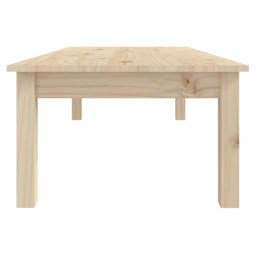 Salongbord 110x50x30 cm heltre furu