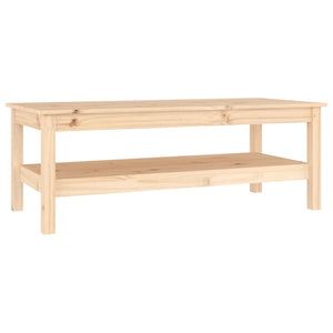 Salongbord 110x50x40 cm heltre furu