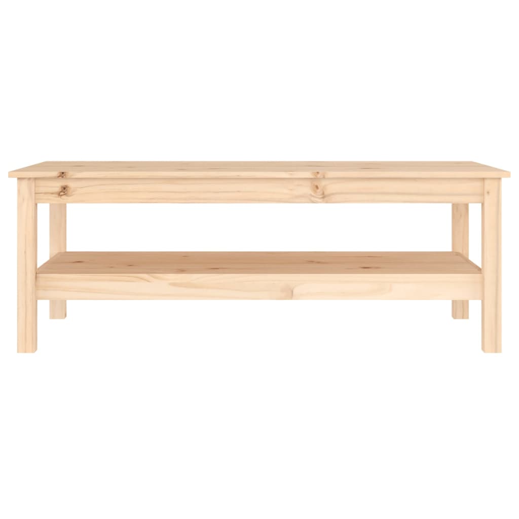Salongbord 110x50x40 cm heltre furu