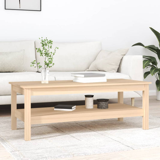 Salongbord 110x50x40 cm heltre furu