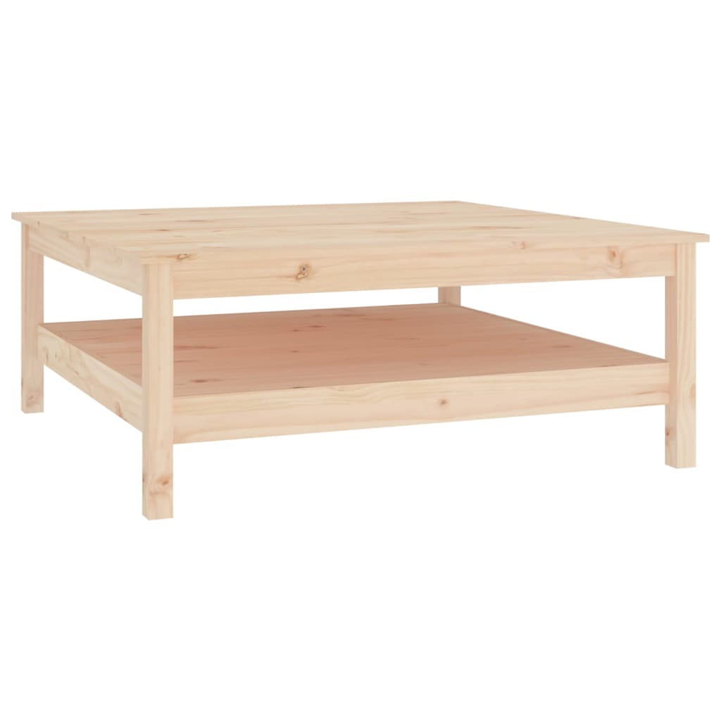 Salongbord 100x100x40 cm heltre furu
