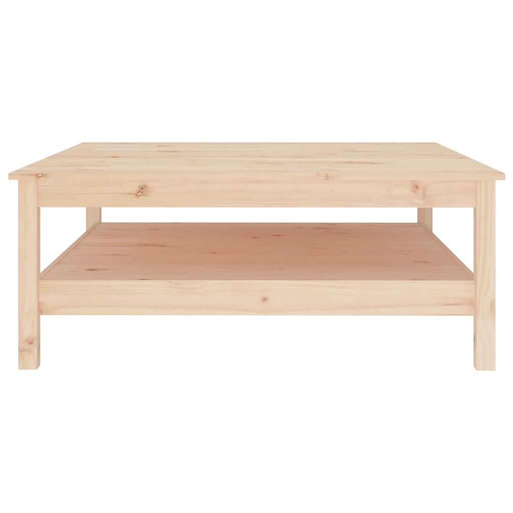 Salongbord 100x100x40 cm heltre furu