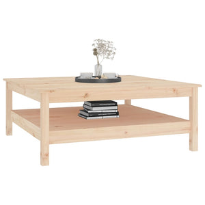 Salongbord 100x100x40 cm heltre furu