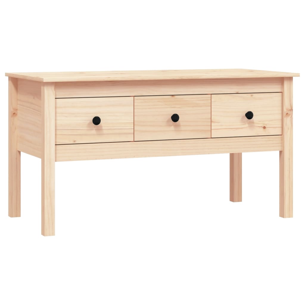 Salongbord 102x49x55 cm heltre furu