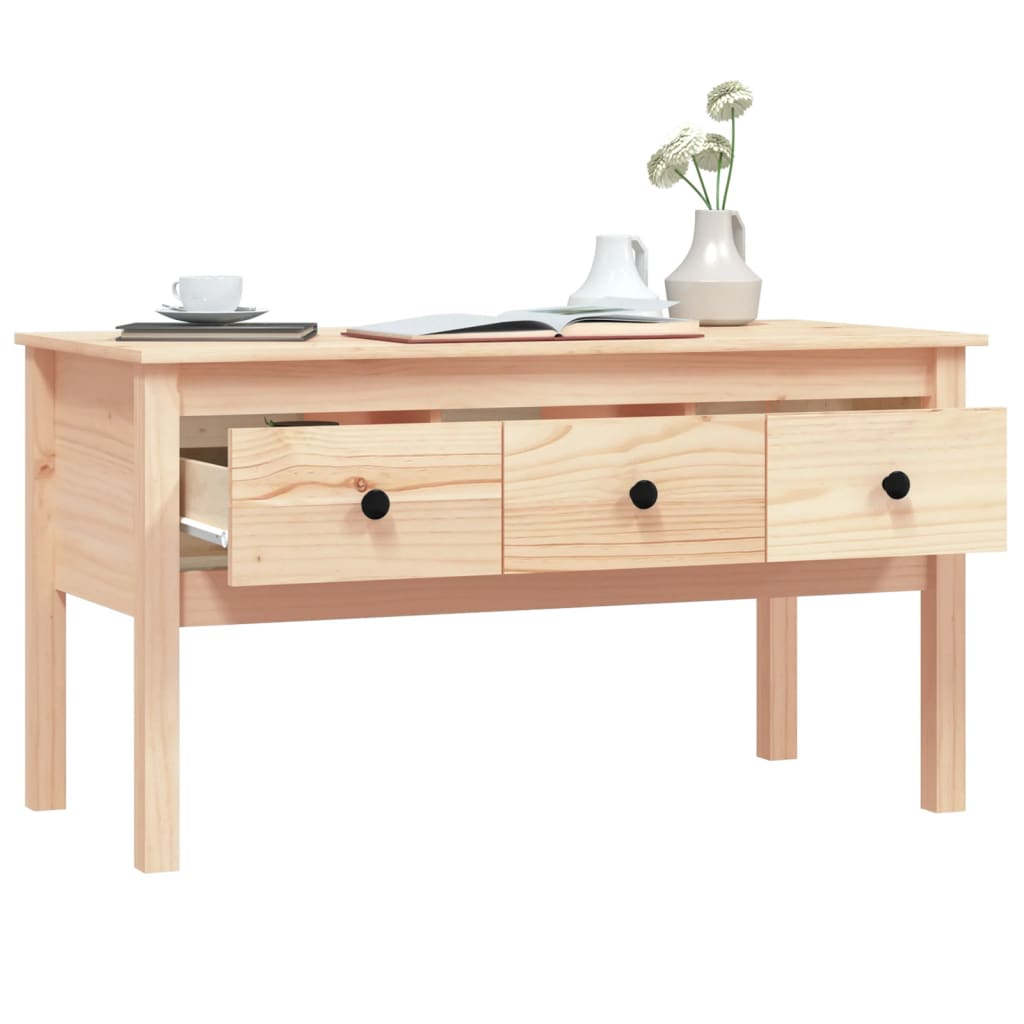 Salongbord 102x49x55 cm heltre furu