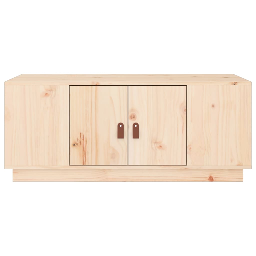 Coffee table 100x50x41 cm solid pine