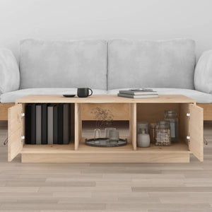 Salongbord 100x50x35 cm heltre furu