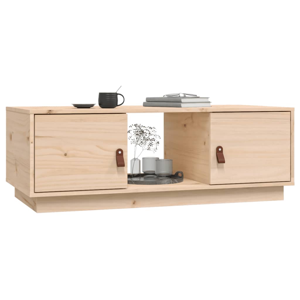 Salongbord 100x50x35 cm heltre furu
