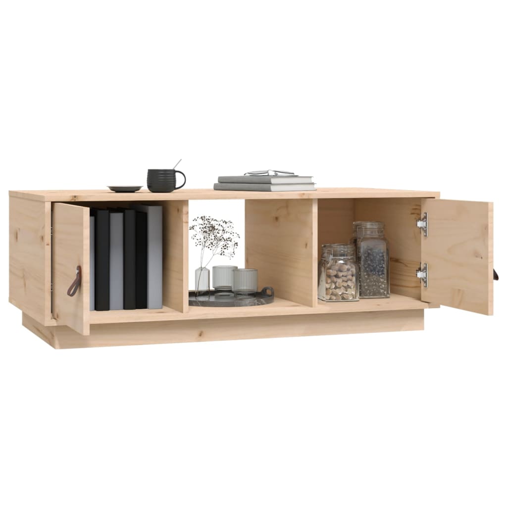 Salongbord 100x50x35 cm heltre furu