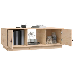 Salongbord 100x50x35 cm heltre furu