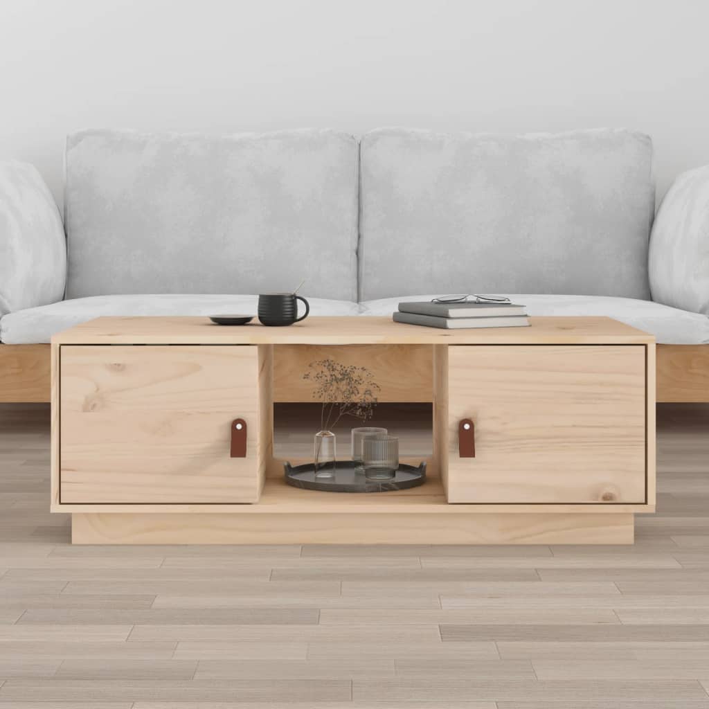 Salongbord 100x50x35 cm heltre furu