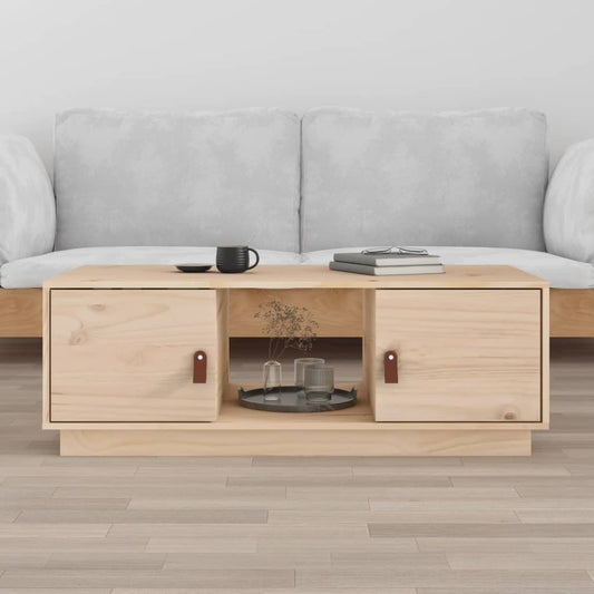 Salongbord 100x50x35 cm heltre furu