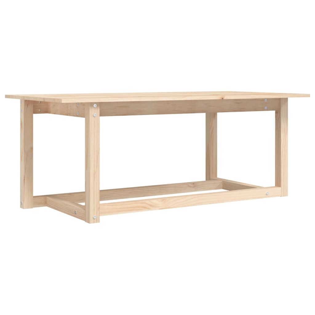 Coffee table 110x55x45 cm solid pine wood