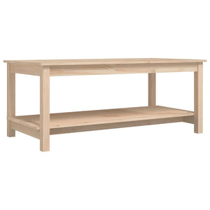 Coffee table 110x55x45 cm solid pine wood