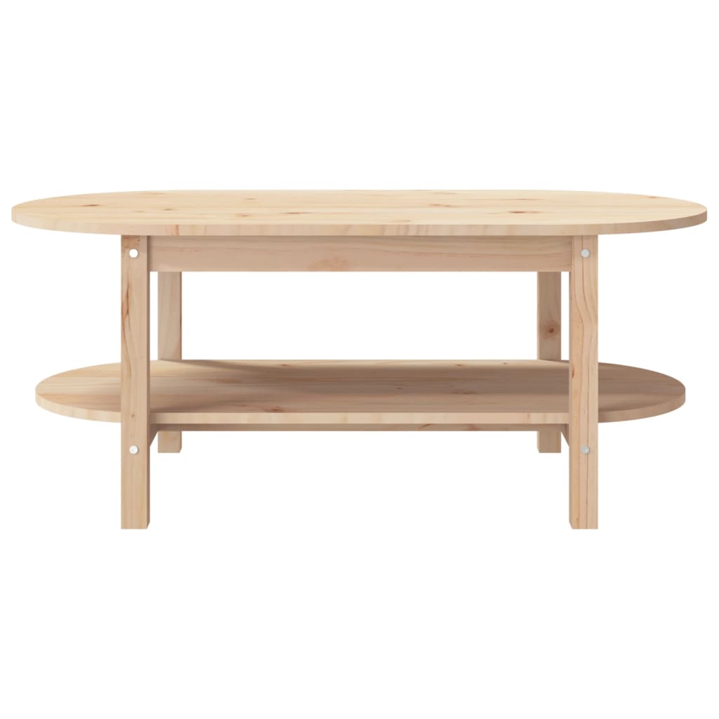 Coffee table 110x55x45 cm solid pine wood