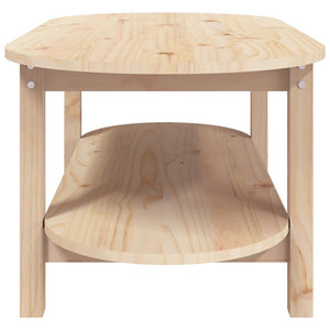 Coffee table 110x55x45 cm solid pine wood